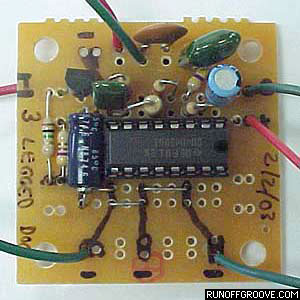 3 Legged Dog perfboard, top