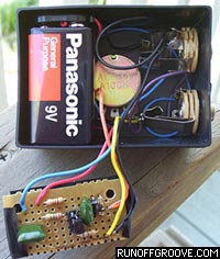 Electra Distortion clone guts