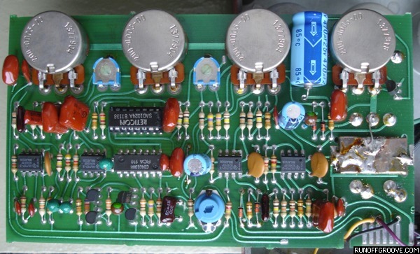 Ross Flanger circuit board component side