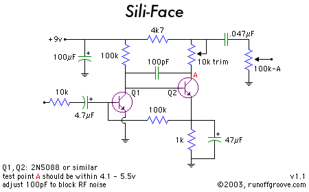 Sili-Face schematic